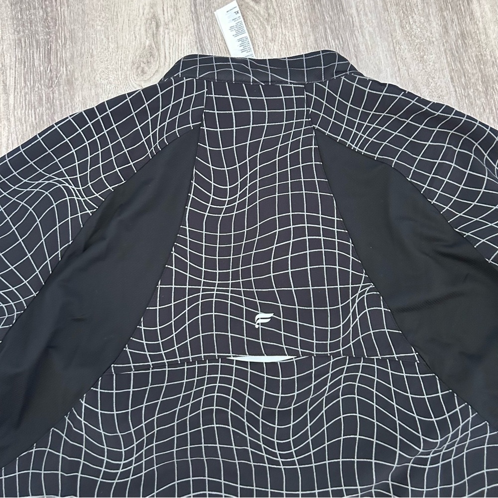 Fabletics Infinite Jacket Black Griddy Reflective… - image 10